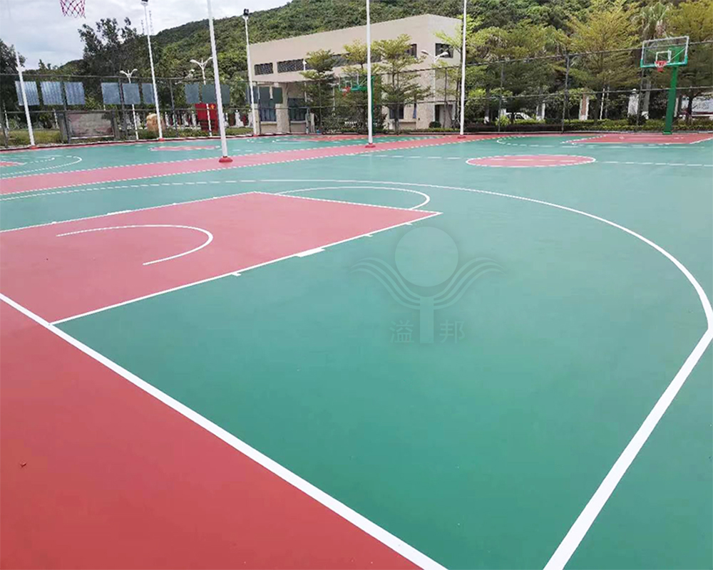 塑胶篮球场 塑胶篮球场